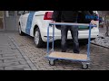 Fetra Klappwagen Aluplattform klappbar 720x450mm Ladefläche KW5-youtube_img