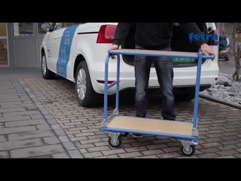 Fetra Klappwagen Aluplattform klappbar KW5/KW15-youtube_img