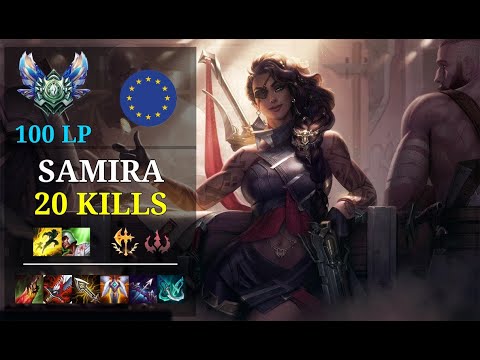 Samira Bot vs Kai'Sa - 20 kills - Robính00D EUW Diamond (100 LP) Patch 10.21