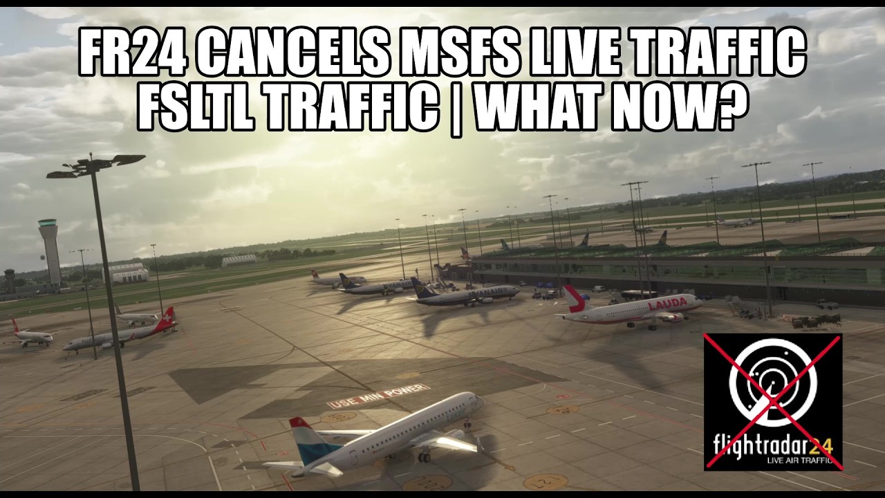 FlightRadar24 Just Killed Free MSFS Live Traffic – FSLTL: What’s Changing