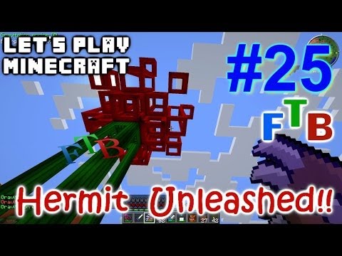 Minecraft FTB Hermitcraft Unleashed Ep. 25 - Tinkers Construct Smeltery