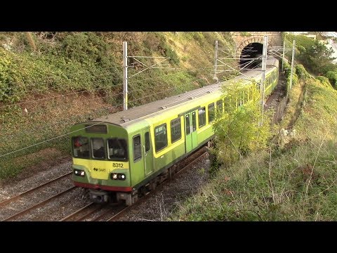 Irish Rail 8300 Class Dart Train Number 8312 - Vico Road, Dublin