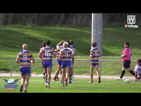 2016 Newcastle RL Round 5 Under 19s Highlights - Central Butcher Boys v Lakes United