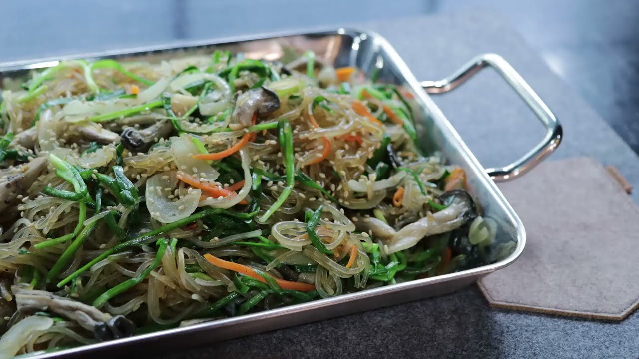 RECIPE Làm miến xào Hàn Quốc Japchae bằng nồi áp suất POONGNYUN (PN) BY https://bepnhatoi.com