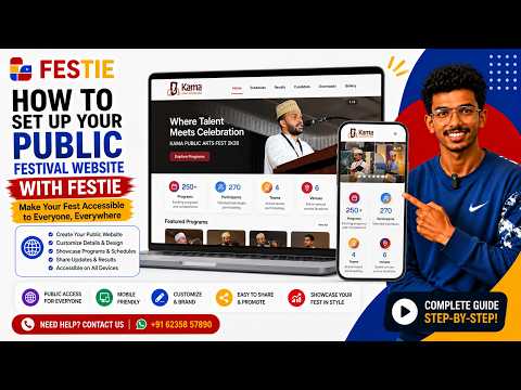 Set Up Your Public Festival Website