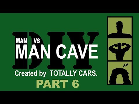 Man Cave DIY (Man vs Man Cave PT 6) First Fix & Insulation