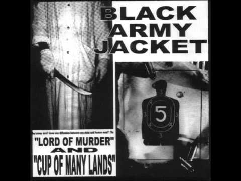 Black Army Jacket - Lord Of Murder