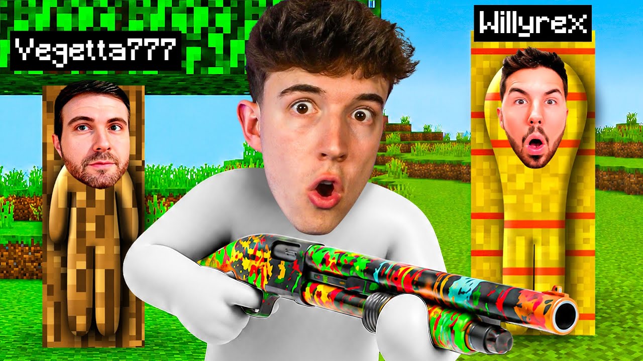 JUEGO AL ESCONDITE con WILLYREX Y VEGETTA | MECCHA CHAMELEON