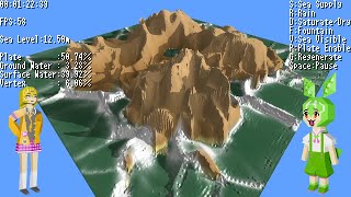 永遠に変化し続ける島 - 流水による侵食と地殻変動による地形の造成【ずんだもん】【春日部つむぎ】
