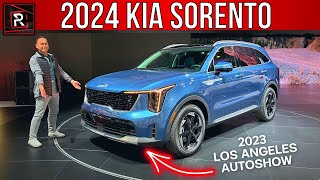 [Redline] The 2025 Kia Sorento Borrows A New Look & Tech From Big Brothers Telluride & EV9
