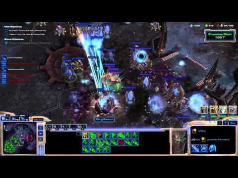 Ep 27: SC2 WoL Brutal playthrough. Prophecy Mission 4: In Utter Darkness Part 2