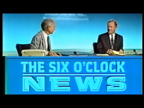 The BBC Six O'Clock News, weather (13-Aug-1992)