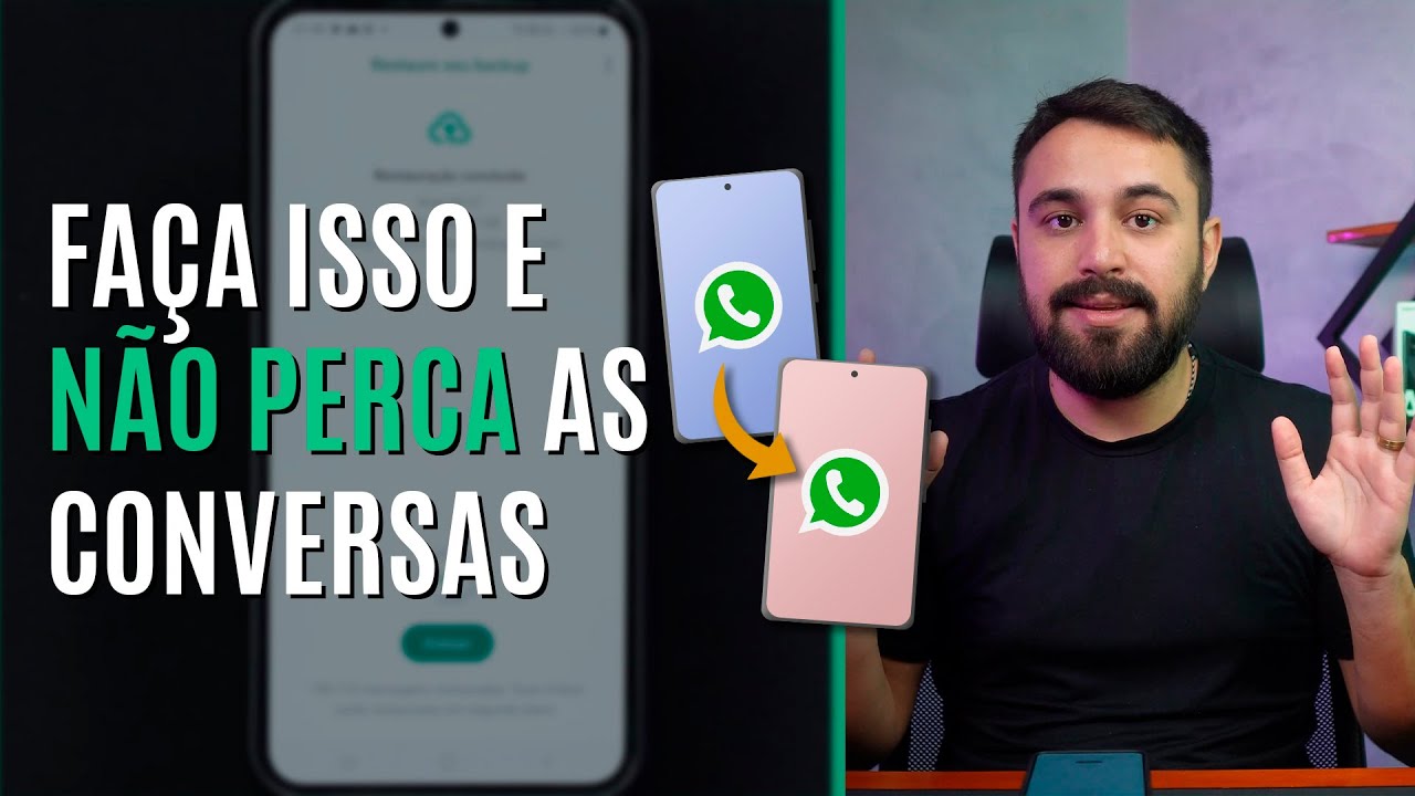 COMO TRANSFERIR MENSAGENS DO WHATSAPP PARA OUTRO CELULAR