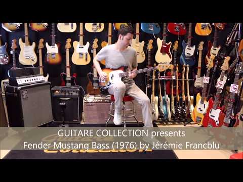 GUITARE COLLECTION presents Fender Mustang Bass from 1976 by Jérémie Francblu