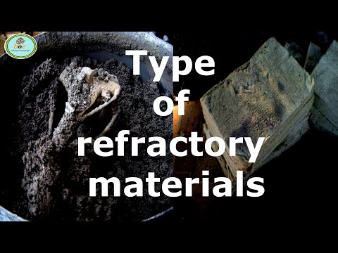 REFRACTORY || TYPES OF REFRACTORY MATERIALS ||