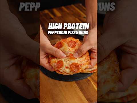 High-Protein Pepperoni Pizza Buns