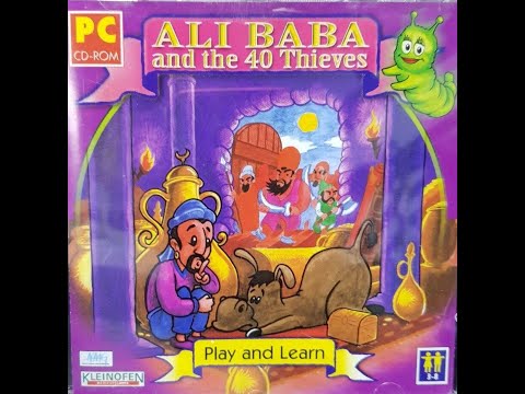 Ali Baba en de 40 rovers - Het verhaal - Engels Gesproken -  Geen Nederlands ondertiteling