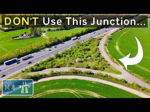 The Worst Kept SECRET JUNCTION On The M4 Motorway Built By The US GOVERNMENT
