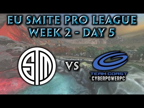 EU SPL Week 2, Day 5 - Team SoloMid vs. Team Coast