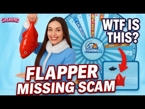 Ice Fishing Huge Red Scam Caught Live | Flapper Missing OMG 🚨🧊🎣