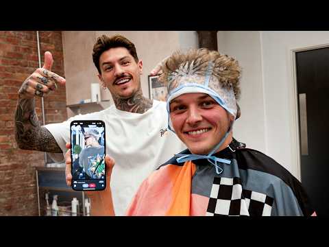 Giving A Client BLONDE HIGHLIGHTS In Modern Mullet Transformation! 😮