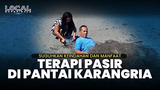 Main di Pantai Karangria yang Indah dan Bisa Sambil Terapi Pasir untuk Penderita Stroke di Manado