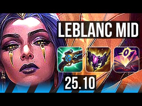 LEBLANC vs VIKTOR (MID) | Legendary | KR Master | 25.10