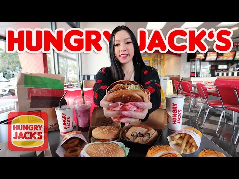 The Australian Burger King - Hungry Jacks (revisão alimentar)