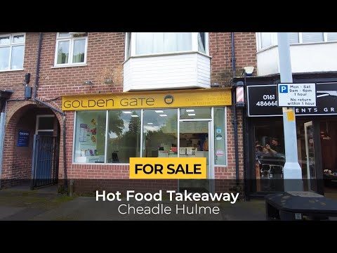 Hot Food Takeaway For Sale With Living Accommodation Cheadle Hulme