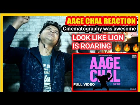 AAGE CHAL RAFTAAR REACTION - AAGE CHAL (OFFICIAL VIDEO) - RAFTAAR AAGE CHAL REACTION