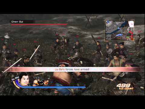 Wei Story Mode Stage 1-8 Battle of Xu Province - Part 2 Dynasty Warriors 7 HD
