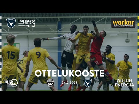 ACOTV: Worker ottelukooste FC Haka - AC Oulu 24.2.2023 (Liigacup)