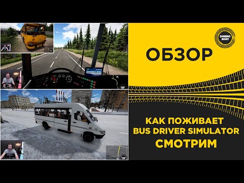 ✅ КАК ПОЖИВАЕТ BUS DRIVER SIMULATOR СМОТРИМ!