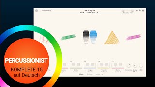 Video thumbnail for Session Percussionist - Komplete 15 - Tutorial auf Deutsch by Thomas Foster Musikproduktion
