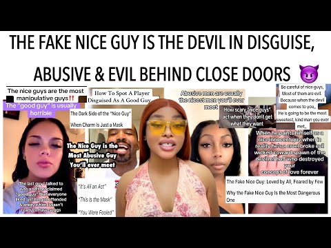 The Fake Nice Guy is the most DANGEROUS😱, he’s the devil in Disguise😈, the wolf in sheep clothings 