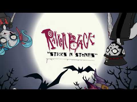 Raven Black - Sticks and Stones OFFICIAL LYRIC VIDEO