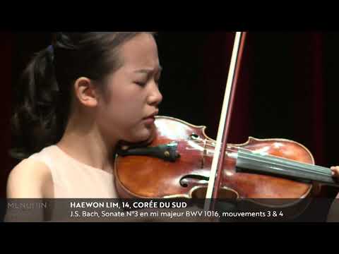 Menuhin Competition 2018, Junior first rounds - day 1