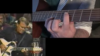 LESSON: PT 2  Glen Campbell- "Gentle On My Mind" (Second Chorus) -Guitar Solo Lesson