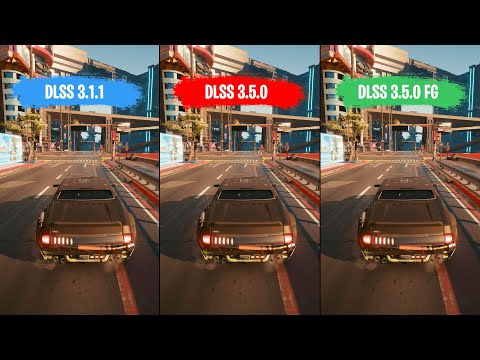Cyberpunk 2077 - DLSS 3.1.1 vs DLSS 3.5.0 Quality Comparison | RTX 4090 4K Path Tracing Max Settings