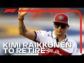Kimi Raikkonen Announces Retirement From F1
