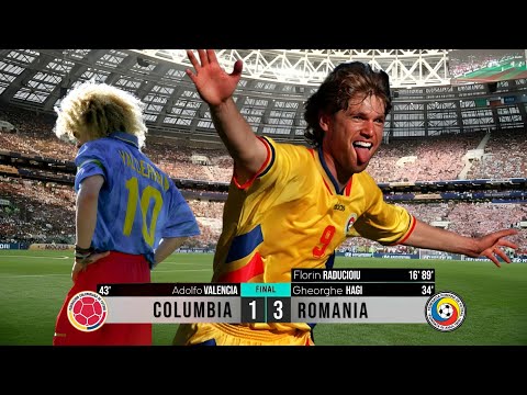 Atunci când România a UMILIT Columbia la Cupa Mondială