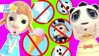 Sorry, Excuse Me - Good Manners for Kids | Dolly Learns Good Behaviour for Kids #319