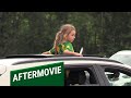 ??? Gezellig druk bij de drive-thru van de fanshop!