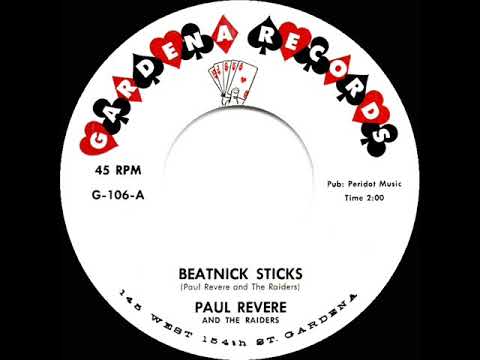 1960 Paul Revere & the Raiders - Beatnick Sticks (Chopsticks)