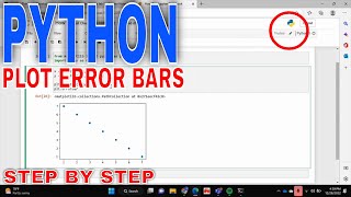 ✅ How To Plot Error Bars In Python 🔴