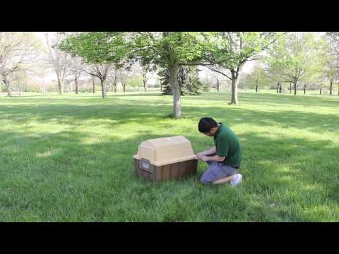 ASL Solutions DP Hunter Insulated Doghouse -  ASSEMBLY INSTRUCTIONS