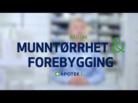 Munntørrhet & forebygging - Apotek 1
