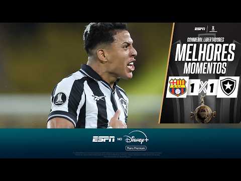 Gols e lances de Barcelona - EQU x Botafogo