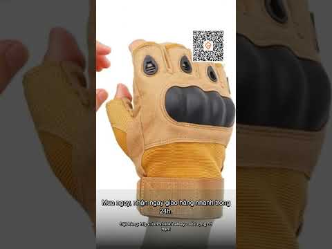 Găng Tay Xe Máy Cụt Ngón Oalkey Bảo Vệ Tay Đi Phượt Giá Rẻ 69k