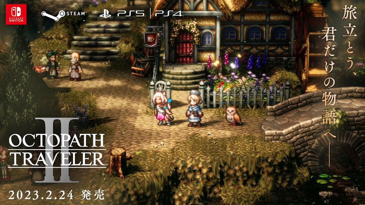 Game Octopath Traveler II PS5 - Meccha Japan